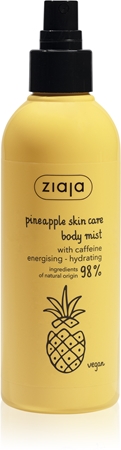 Ziaja Pineapple Body Mist with moisturising effect