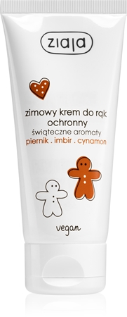 Ziaja Świąteczne Aromaty krem ochronny do rąk piernik imbir cynamon