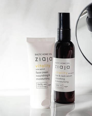 Ziaja Baltic Home Spa Vitality ενυδατική και θρεπτική κρέμα Για το πρόσωπο