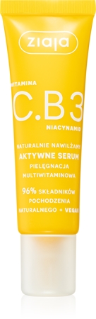 Ziaja Vitamin C.B3 Niacinamide aktywne serum
