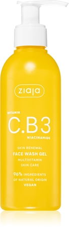 Ziaja Vitamin C.B3 Niacinamide čisticí gel na obličej