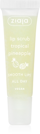 Ziaja Tropical Pineapple Sockerskrubb för läppar