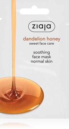 Ziaja Dandelion Honey tápláló mézes maszk