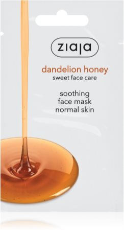 Ziaja Dandelion Honey tápláló mézes maszk