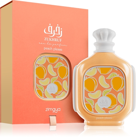Zimaya Zukhruf Peach Please Eau de Parfum unisex