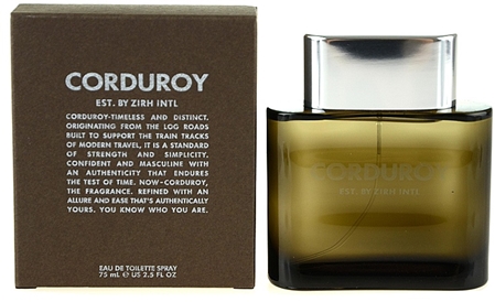 Brand Zirh Corduroy Eau de Toilette for Men 75 ml