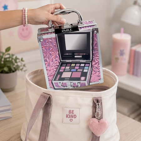 ZMILE COSMETICS Pink Glam estojo para cosméticos
