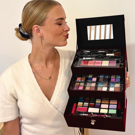 ZMILE COSMETICS Beauty Case Velvety coffret cosmétique Dark Berry