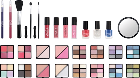 ZMILE COSMETICS Traveller Blue kuferek kosmetyczny