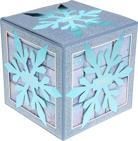 ZMILE COSMETICS Snowflake Puzzle Advent Calendar Ice Blue