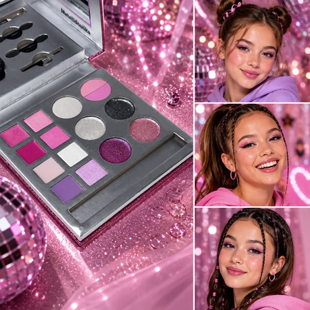ZMILE COSMETICS Make-up Set By Adelka Dekoratīvās kosmētikas komplekts