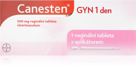 Canesten GYN 1 den 0,5g vag tbl vaginální tableta