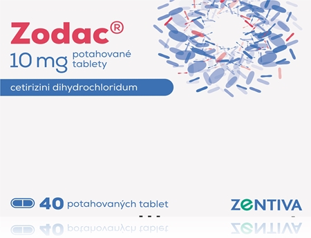 Zodac Zodac 10 mg potahované tablety pro zmírnění projevů alergií