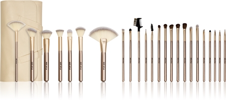 Zoë Ayla Makeup Brush Set 24 Piece Make-up Brush Set with Pouch