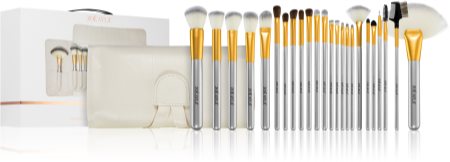 Outils 24 pcs pinceau de maquillage professionnel Set Kit de maquillage  avec étui de toilette