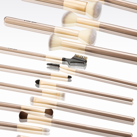 Zoë Ayla Makeup Brush Set 24 Piece Make-up Brush Set with Pouch
