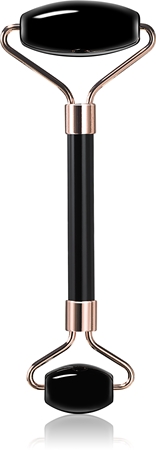 Zoë Ayla Extravagant Black Obsidian Roller rolo de massagem para rosto