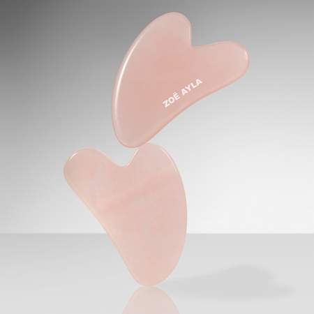 Zoë Ayla Luxurious Rose Gua Sha Therapy Tool massage tool