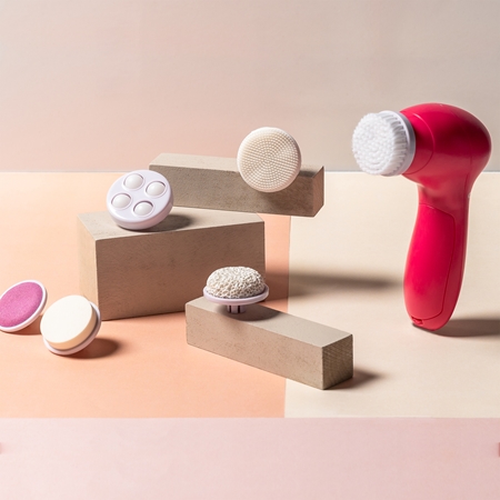 Zoë Ayla Electric Facial Cleansing Brush Skin Cleansing Brush 6-in-1