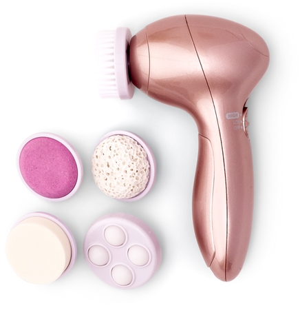 Zoë Ayla Electric Facial Cleansing Set čisticí přístroj na obličej 5 v 1