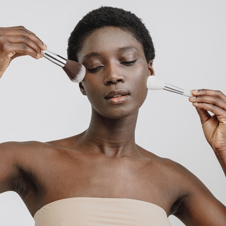 Zoë Ayla Mega Brush Set ensemble visage