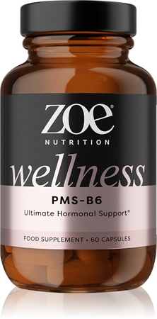 ZOE Wellness PMS-B6 kapsle na podporu hormonální rovnováhy