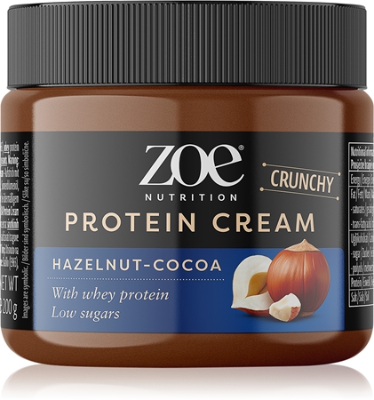 ZOE Protein Cream Crunchy ořechová pomazánka s proteinem