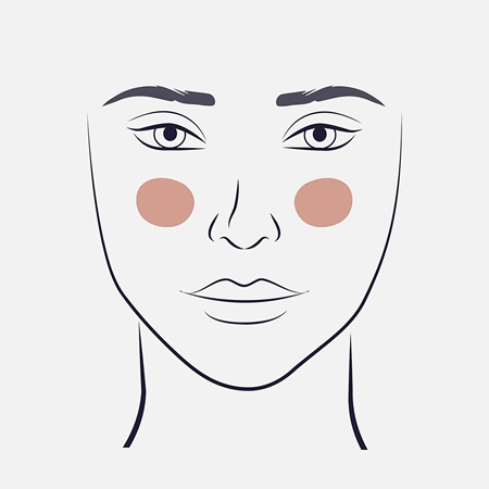 ZOEVA 126 Blush Blender čopič za rdečilo