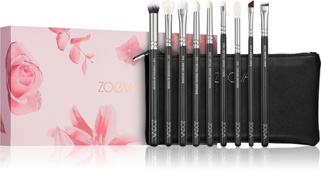 ZOEVA It's All About The Eyes Brush Set zestaw pędzli z kosmetyczką