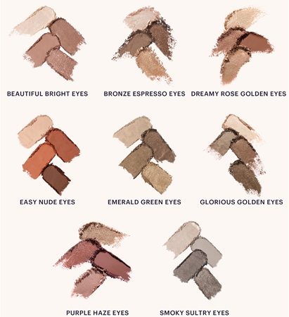 ZOEVA Velvet Love Eyeshadow Quad paletka očních stínů