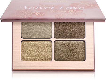 ZOEVA Velvet Love Eyeshadow Quad paleta senčil za oči