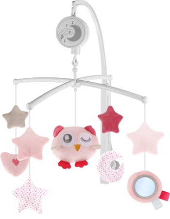 Zopa Music Mobile Owl cot carousel with melody