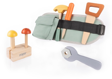 Zopa Wooden Tools With a Belt lelu puinen