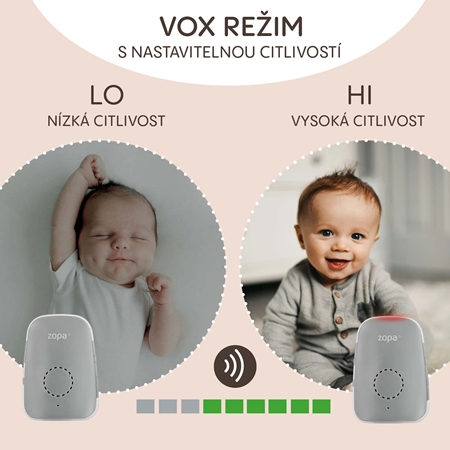 Zopa Digital Audiomonitor Watcher audio chůvička