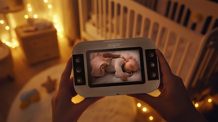 Zopa Digital Videomonitor Static digital babymonitor med video