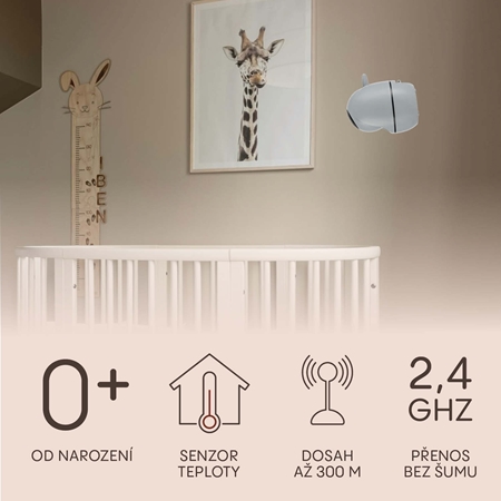 Zopa Digital Videomonitor Observatory digitální video chůvička