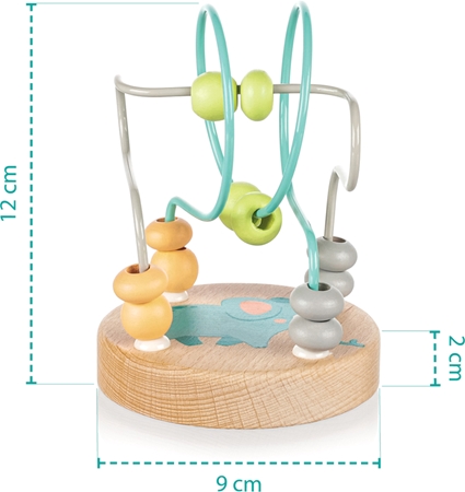 Zopa Wooden Activity Toy играчка за подреждане от дърво