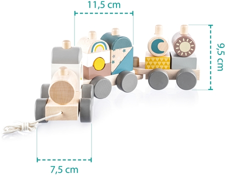 Zopa Wooden Train tåg av trä