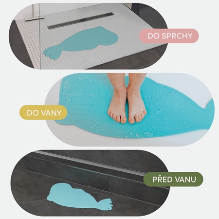 Zopa Silicone Bath Mat Anti-Slip protišmyková podložka do vane
