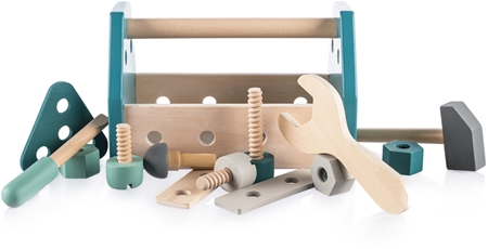 Zopa Wooden Tool Box комплект инструменти