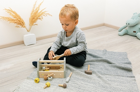 Zopa Wooden Tool Box комплект инструменти