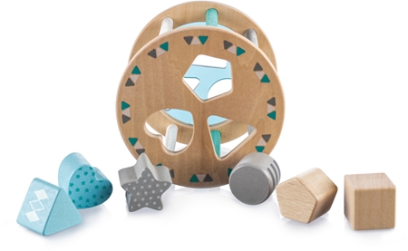 Zopa Wooden Jigsaw aktivity vkládačka ze dřeva