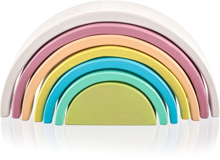 Zopa Wooden Rainbow skládací duha ze dřeva