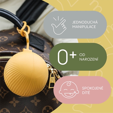 Zopa Silicone Pacifier Case Closable krabička na dudlík