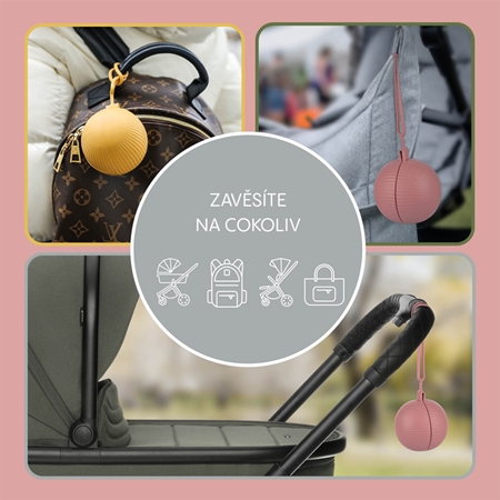Zopa Silicone Pacifier Case Closable krabička na dudlík