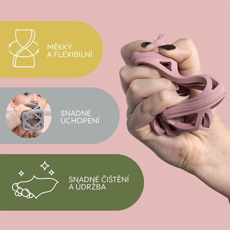 Zopa Silicone Teether Square hryzadielko