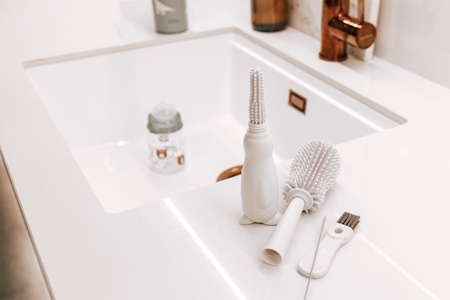 Zopa Silicone Baby Bottle Brush 3in1 kartáč na čištění 3 v 1