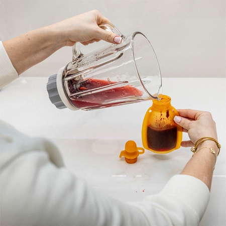 Zopa Silicone Refillable Baby Food Pouch kapsička na jídlo