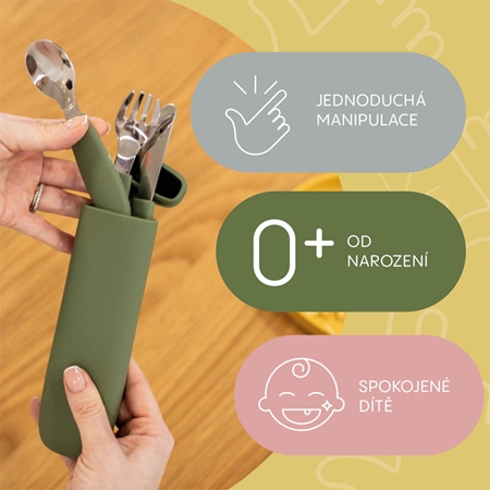 Zopa Silicone Cutlery Case púzdro