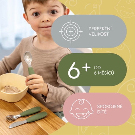 Zopa Silicone Children's Cutlery příbor pro děti